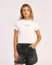 ESSENTIALS RELAXED MINI TEE 2.0 LD* ( NAVY / WHITE )
