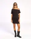 SALLY SLOUCH OFF SHOULDER DRESS LD 