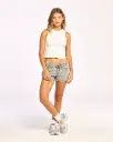 PUNCH LOW RISE MINI SHORT LD 