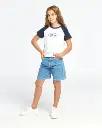 FLIP GIRL 2.0 DENIM JORT GIRLS 