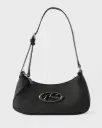 R DOT BUCKLE LEATHER BAG* 