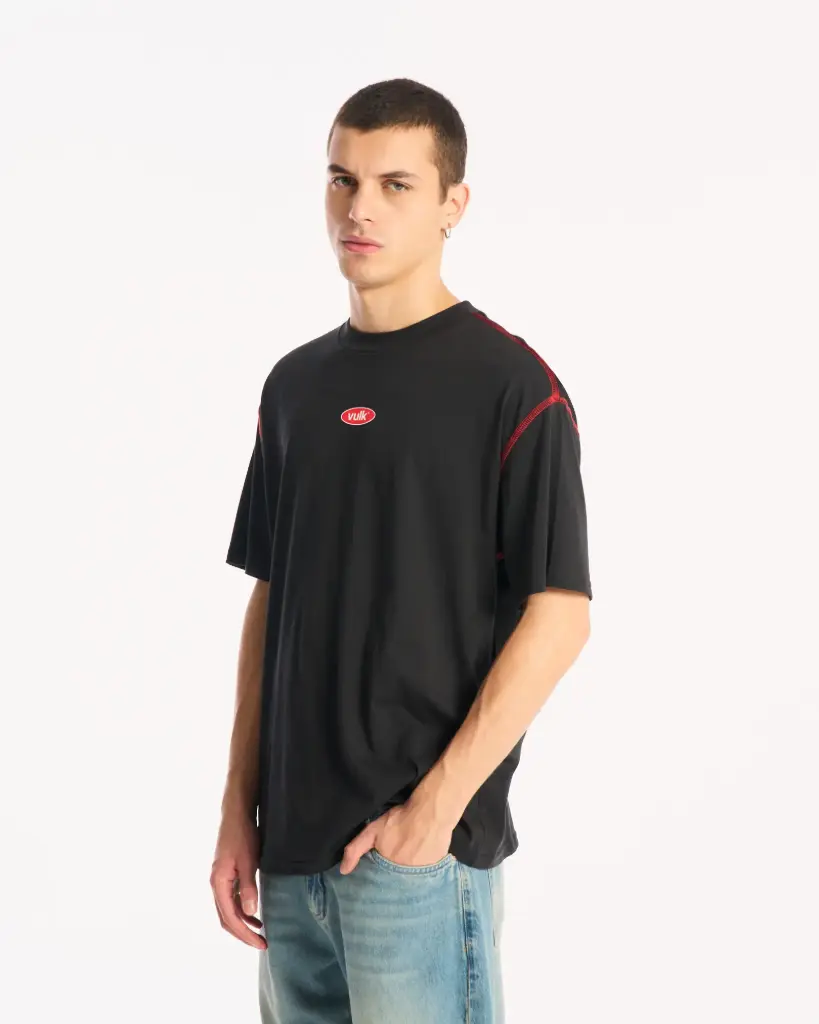 CORE TEE* - BLACK - WHITE