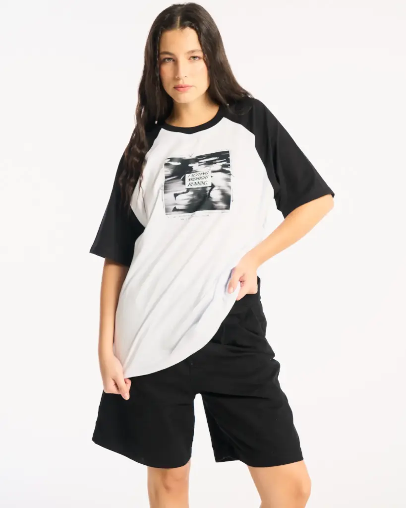 MIDNIGHT TEE - WHITE