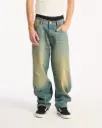 BILLIE BAGGY JEAN* - BLUE GREEN