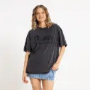 ROXANNE FEELN RUSTY OVERSIZE TEE LD
