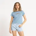 SNAPPER CONTRAST RINGER MINI TEE LD