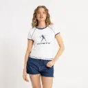 DELPHIE DEVIL RINGER BABY TEE LD