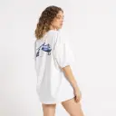 JILL STANDARD 2 DYE RELAXED FIT TEE LD