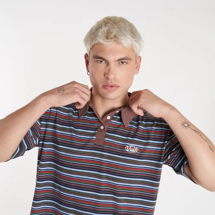 DEMARK POLO TEE - LINED
