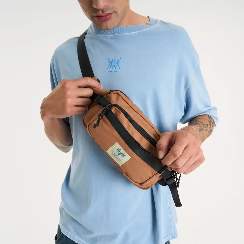 TECK WAISTBAG* - BROWN