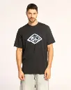 FURRY TEE ST*  ( BLACK / NAVY BLUE )