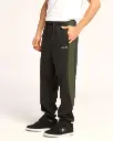 IMPLOSION TRACKPANT* ( BLACK / OLIVE )