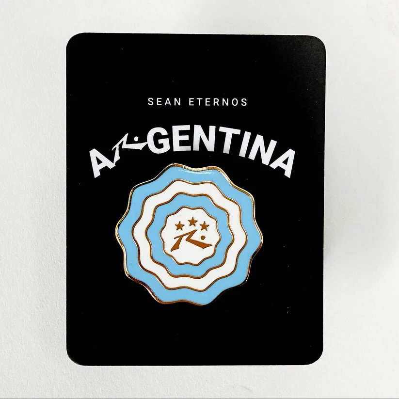 SEAN ETERNOS ESCARAPELA RUSTY PIN* 
