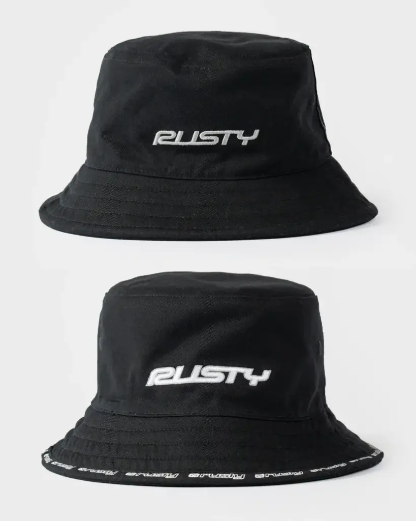 BLACK LIST REVERSIBLE BUCKET HAT* 