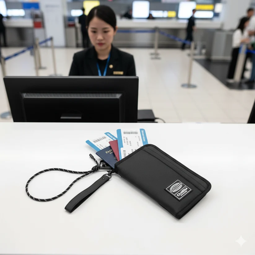TRAVEL WALLET B707* 