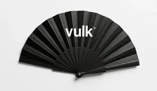 [99HVUA2707!BK!U] VULK HAND FAN* - BLACK