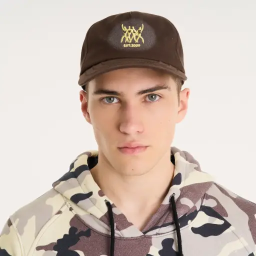 [52HVUB2636!F3!U] TOGETHER CAP* - DARK BROWN