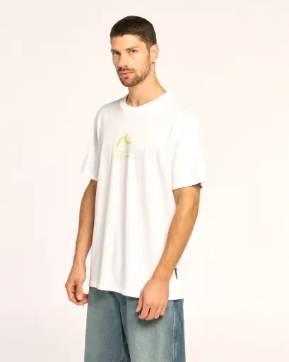 [00HRUA2707[Colores][Talles]] STYLER TEE ST* ( OFF WHITE / BLACK )