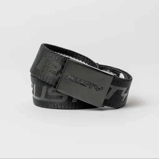 [BEM0546!BK!U] FLIP DADDY ELASTIC WEBBING BELT* 