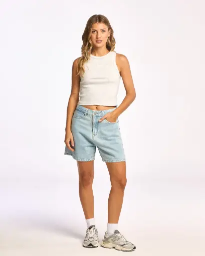 [20MRUA2729[Colores][Talles]] CYPRUS 2.0 HIGH DENIM SHORT LD* 