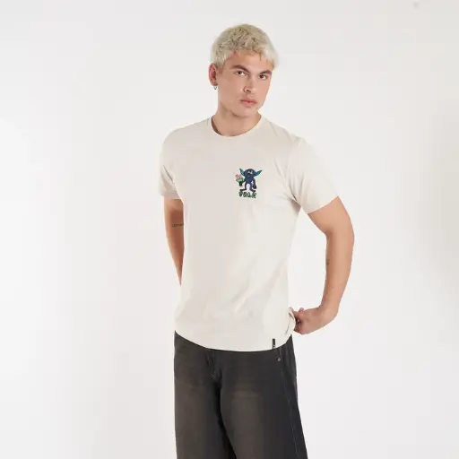 [00HVUA2603] PALMER TEE - CREAM
